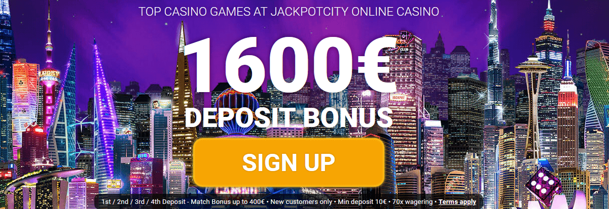 Jackpot City Casino Bonus