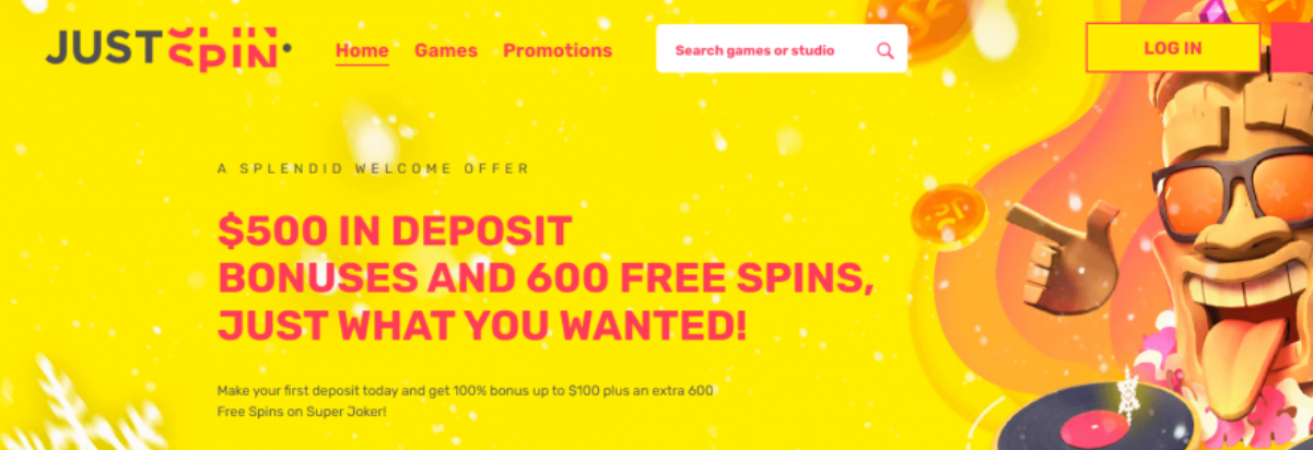 Just Spin Casino Bonus